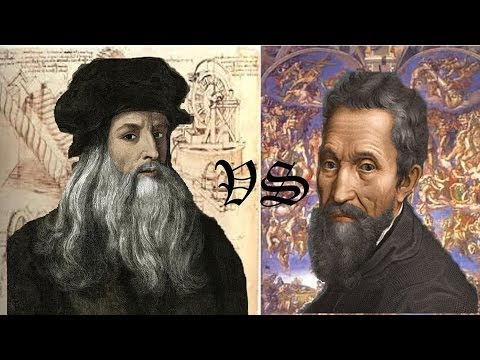 Michelangelo and Da Vinci